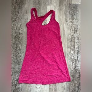 Lululemon Cool Racerback Rare Extra Soft Hot Pink Heather Tank Top